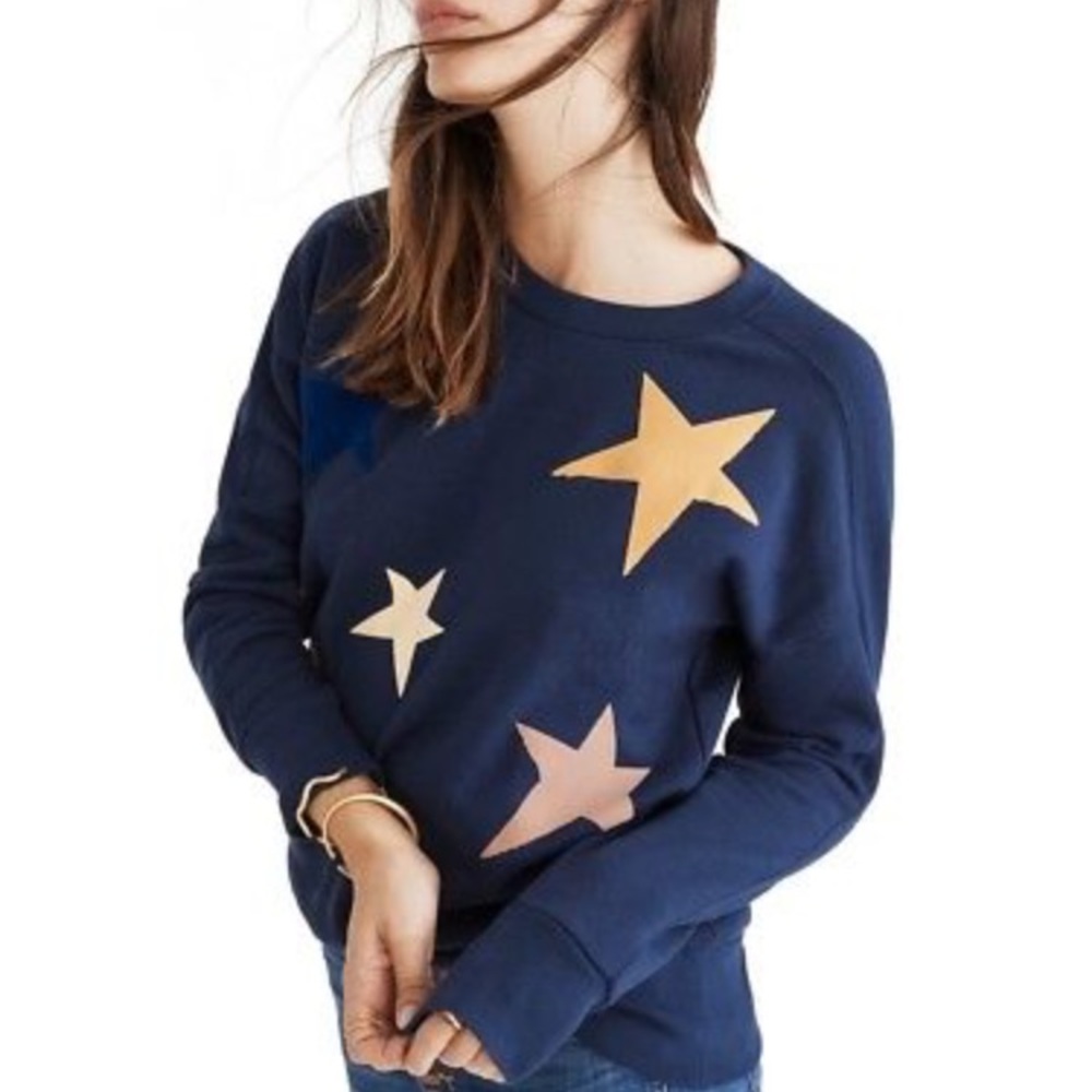 Women’s Madewell Starry Sweatshirt Size S